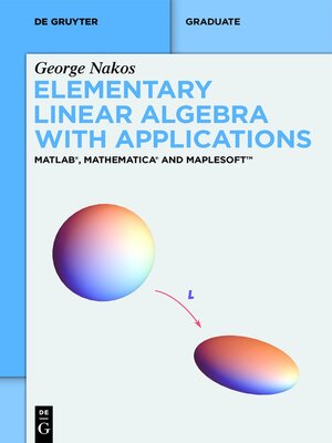 cover image of Elementary Linear Algebra with Applications